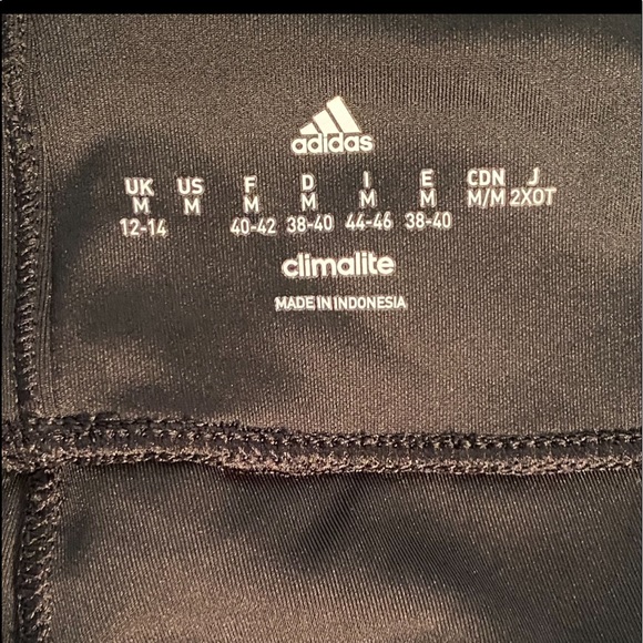 Adidas Climalite Athletic Capri Leggings - Picture 4 of 9